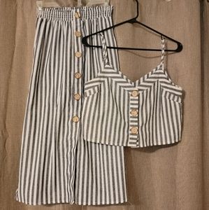 Two Piece Haute Monde Tank and Skirt